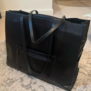 BEIS Black Tote Bag